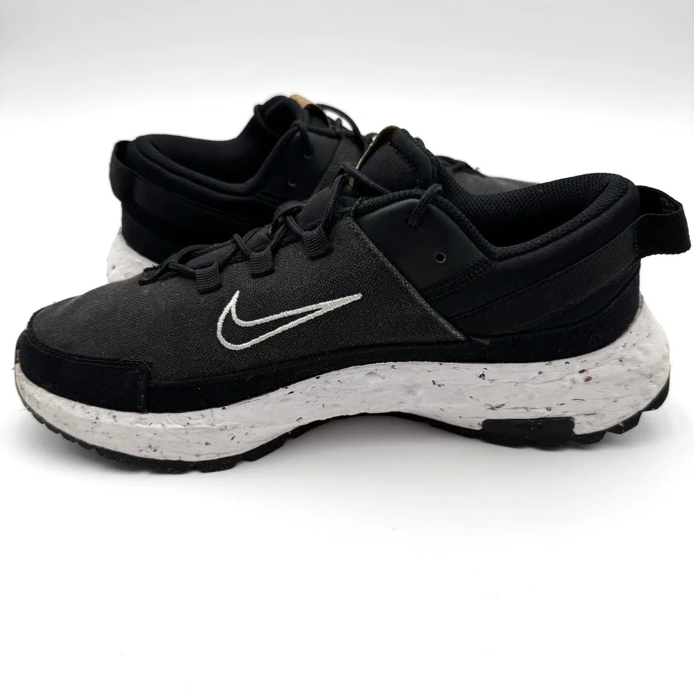 Nike Crater Remixa Women's Size 9.5 Black Running Shoes‎ Sneakers DA1468-003